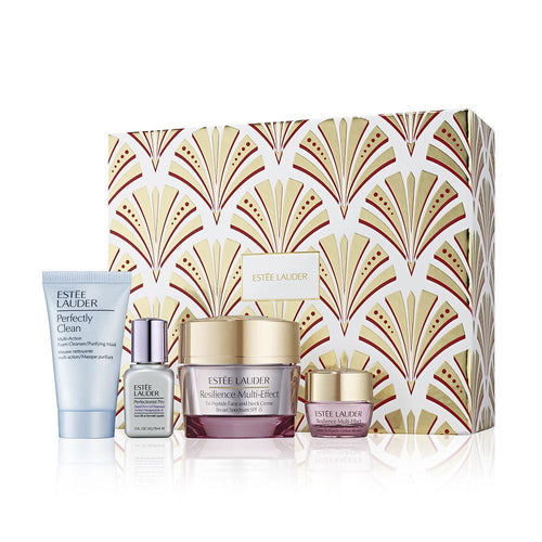Estée Lauder Resilience Facial Cosmetic Set Nourishment And Glow
