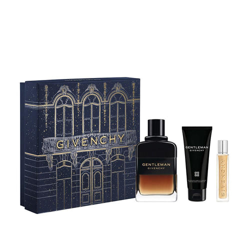 Givenchy Gentleman Reserve Privée Perfume Eau De Parfum Set Madera Floral Ámbar