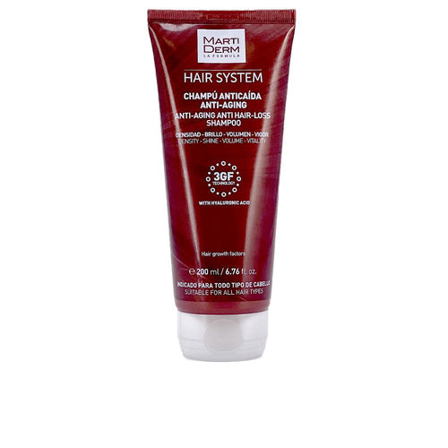 Martiderm Hair System Shampoo Anti Invecchiamento E Anti Caduta Capelli Più Radianti