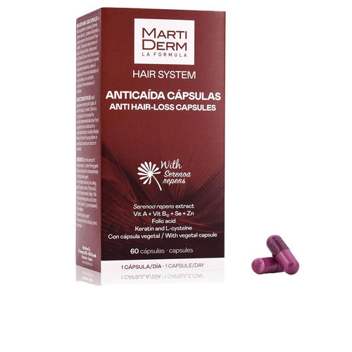 Martiderm Hair System Capsule Anti Caduta Per Capelli Più Forti