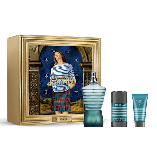 Jean Paul Gaultier Le Male Perfume Eau De Toilette Set Perfume Legendario Hombre Audaz