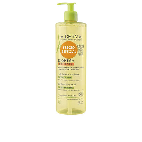 A-Derma Exomega Olio Doccia Emolliente Sollievo Immediato Per Pelle