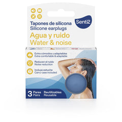 Senti2 Cuidado Auditivo Tapones Auriculares De Silicona Protección Contra Agua A Medida