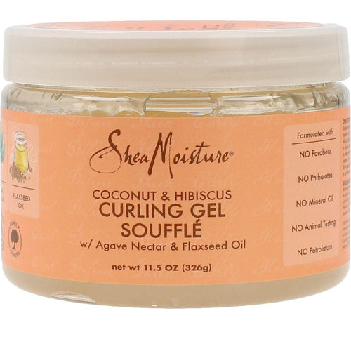 Shea Moisture Coconut & Hibiscus Curling Gel For Luscious Curls Perfect Natural Curls