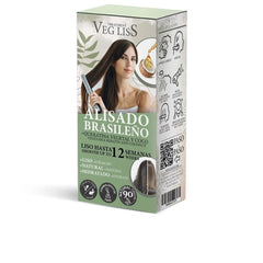 Veg Liss Veg Liss Tratamiento Alisante Brasileño Con Queratina Vegetal Y Coco Cabello Liso Y Revitalizado