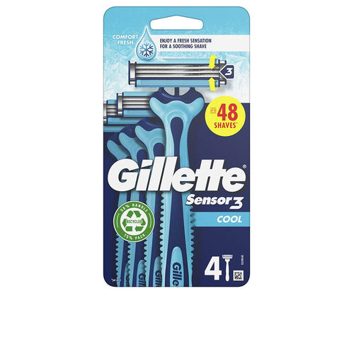 Gillette Sensor Rasoio Usa E Getta Rasatura Fresca