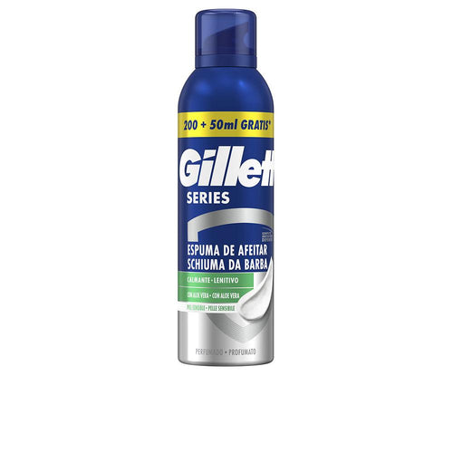 Gillette Series Espuma De Afeitar Para Piel Sensible Nutre Y Protege La Piel
