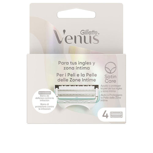 Gillette Venus Intima Recargas De Cuchillas Depilatorias Piel Suave