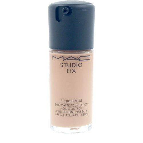 Mac Studio Fix Base Líquida Con Spf 15 Efecto Mate Duradero
