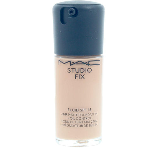 Mac Studio Fix Base Líquida Con Spf 15 Efecto Mate Duradero