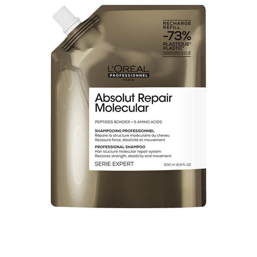 L'Oréal Professionnel Paris Absolut Repair Molecular Professionelles Shampoo Für Beschädigtes Haar 86 Prozent Feuchtigkeit
