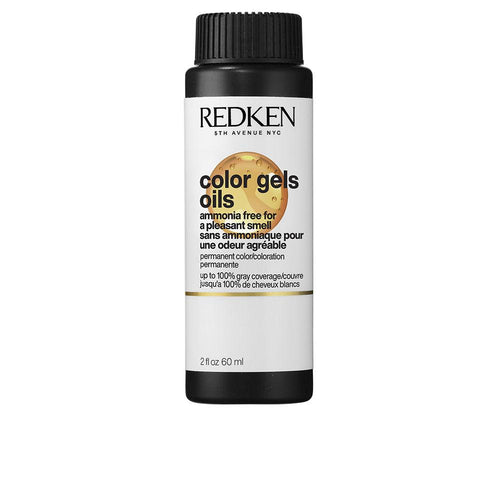 Redken Color Gel Oils Coloration Liquide Permanente Sans Ammoniaque Couverture Totale Gris