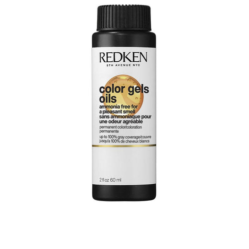 Redken Color Gel Oils Coloration Liquide Permanente Sans Ammoniaque Couverture Totale Gris