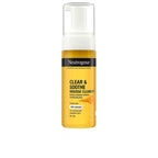 Neutrogena Clear & Soothe Mousse Detergente Potenziata Con Curcuma