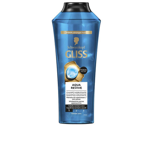 Schwarzkopf Mass Market Gliss Aqua Revive Shampoo Hydratant Hydratation Intense