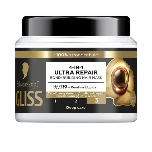 Schwarzkopf Mass Market Gliss Masque Capillaire Réparateur Répare Cheveux Abîmés