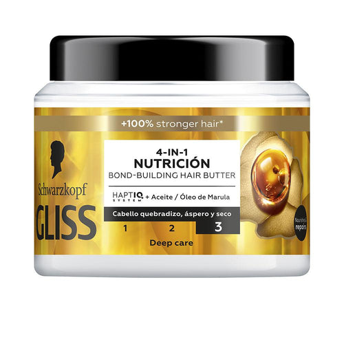 Schwarzkopf Mass Market Gliss Masque Cheveux Oil Nutritive Cheveux Doux Et Lumineux