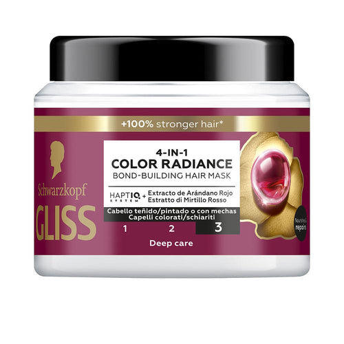 Schwarzkopf Mass Market Gliss Mascarilla Capilar Color Duradero