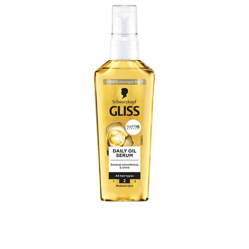 Schwarzkopf Mass Market Gliss Daily Oil Sérum Capillaire Nourriture Légère Pour Cheveux Soyeux
