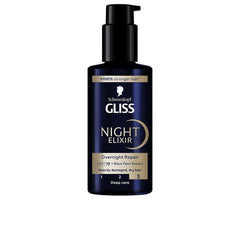 Schwarzkopf Mass Market Gliss Night Elixir Suero Para Cabello Dañado Renovación Nocturna Superior