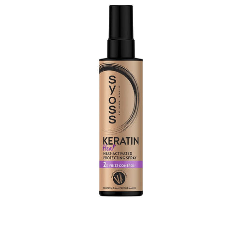 Syoss Keratin Spray Protecteur Thermique Pour Cheveux Contrôle Frisottis Optimisé