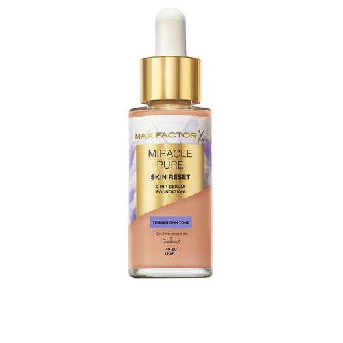 Max Factor Miracle Pure Base De Maquillaje Sérica Piel Radiante Todo El Día
