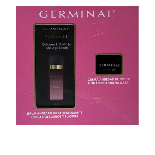 Germinal Acción Inmediata Radiance Set Cuidado Facial Anti Envejecimiento Piel Firme Y Elástica