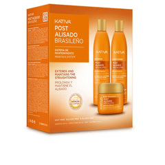 Kativa Keratin Express Set Shampoo E Balsamo Per Capelli Keratina Vegetale E Acido Ialuronico