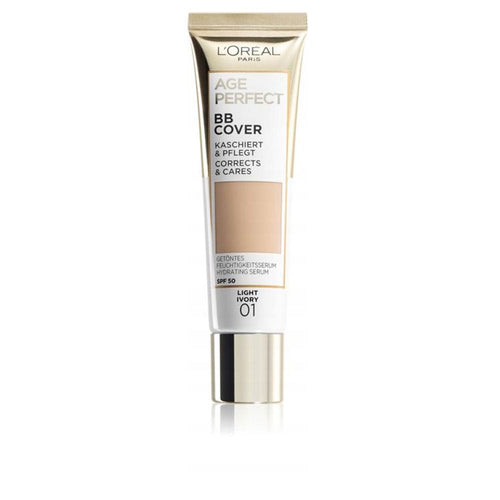 L'Oréal Paris Age Perfect BB Cover Maquillaje Líquido Hidratación Radiante