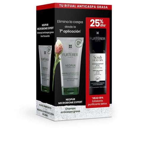 Rene Furterer Neopur Set De Soin Capillaire Shampooing Et Exfoliant Purifiant Anti-Pelliculaire Microbiome Equilibré
