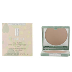 Clinique Stay Matte Sheer Polvo Facial Acabado Mate Perfecto