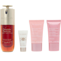 Clarins Double Serum Set Cosmético Facial Anti Envejecimiento Renovación Efectiva
