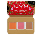 Nyx Professional Make Up Home Alone Palette Bronzer E Blush Luminosità Naturale