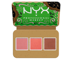 Nyx Professional Make Up Home Alone Palette Bronzer E Blush Luminosità Naturale