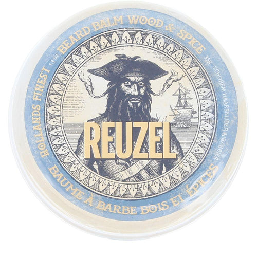 Reuzel Wood & Spice Bálsamo Para Barba Barba Más Poblada
