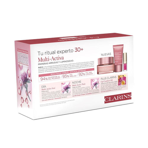 Clarins Multi-Active Dry Skin Cream Set Nourishing Radiant Complex