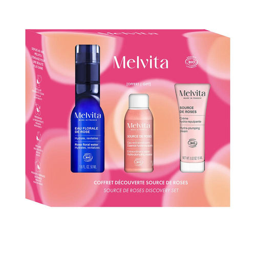 Melvita Eau De Fleurs Set Cosmetico Viso Idratazione Istantanea Potenziata