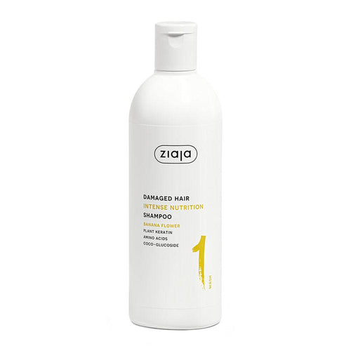 Ziaja Plant Essentials Banana Blossom Nourishing Shampoo Deep Natural Hair Care