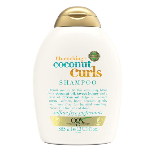 Ogx Coconut Curls Champú Para Cabello Rizado Nutrición Y Definición
