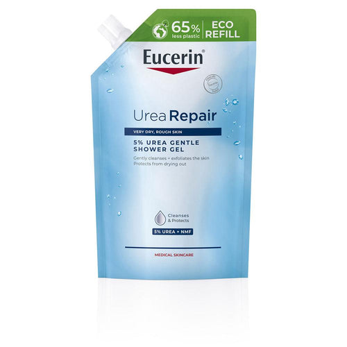 Eucerin Urearepair Gel Douche Pour Peau Douce Nettoyage Doux Et Exfoliation