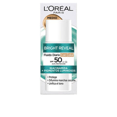 L'Oréal Paris Bright Reveal Niacinamida Fluido Diario SPF50 Piel Radiante Cada Día