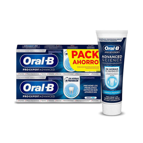 Oral-B Pro-Expert Dentifrice Avancé Nettoyage Profond 24 Heures Protection