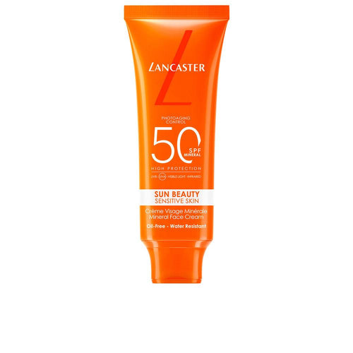 Lancaster Sun Beauty Crema Viso Minerale Per Pelle Sensibile Protezione Solare Prestige