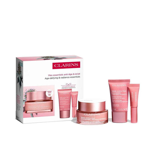 Clarins Multi-Active Facial Cream Set 91% Natural Ingredients