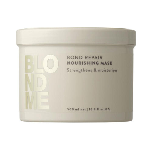 Schwarzkopf Blondme Mascarilla Capilar Nutritiva Para Cabello Rubio: Repara Y Hidrata Intensamente