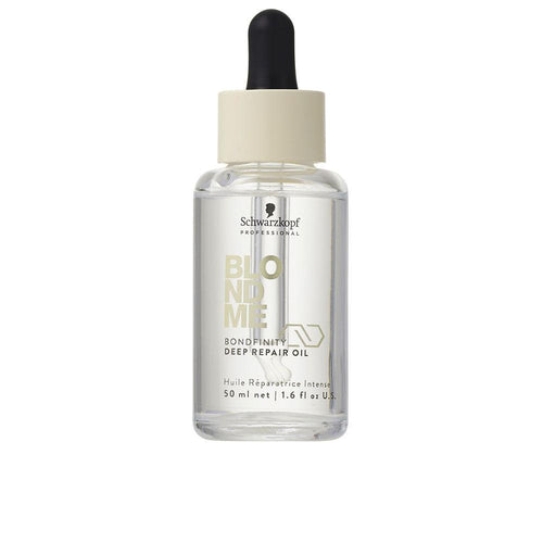 Schwarzkopf Blondme Bond Repair Aceite Reparador Intensivo Para Cabello Rubio Perfecto