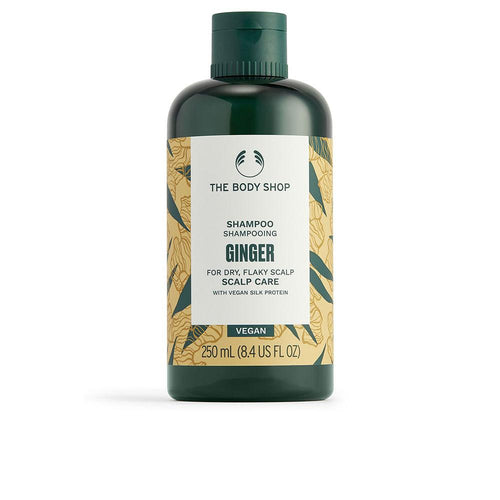 The Body Shop Ginger Shampooing Antipelliculaire Cuir Chevelu Apaisé Cheveux Forts