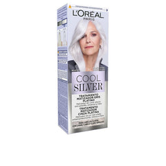L'Oréal Paris Cool Silver Tratamiento Tonificante Para Cabello Gris Sin Reflejos Amarillos