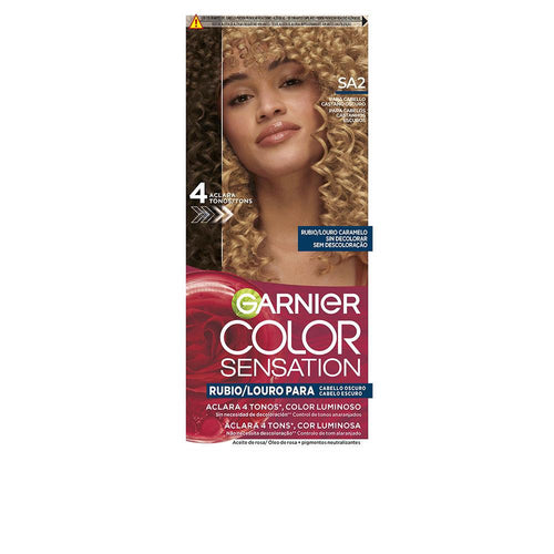 Garnier Color Sensation Tinte Para Cabello Luminous Blonde Para Cabello Oscuro Suave Y Sedoso