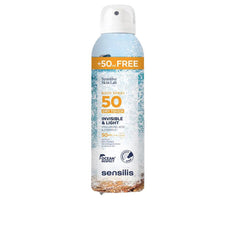 Sensilis Invisible & Light Body Spray SPF 50 Plus Protezione Totale E Idratazione